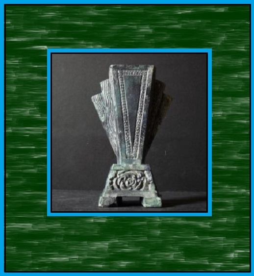 Pair of 1930's French Art Deco Marbrolithe Mantle Vases / Bookends. Maker Marked Originals Pair of 1930's French Art Deco Marbrolithe Mantle Vases / Bookends. Maker Marked Originals