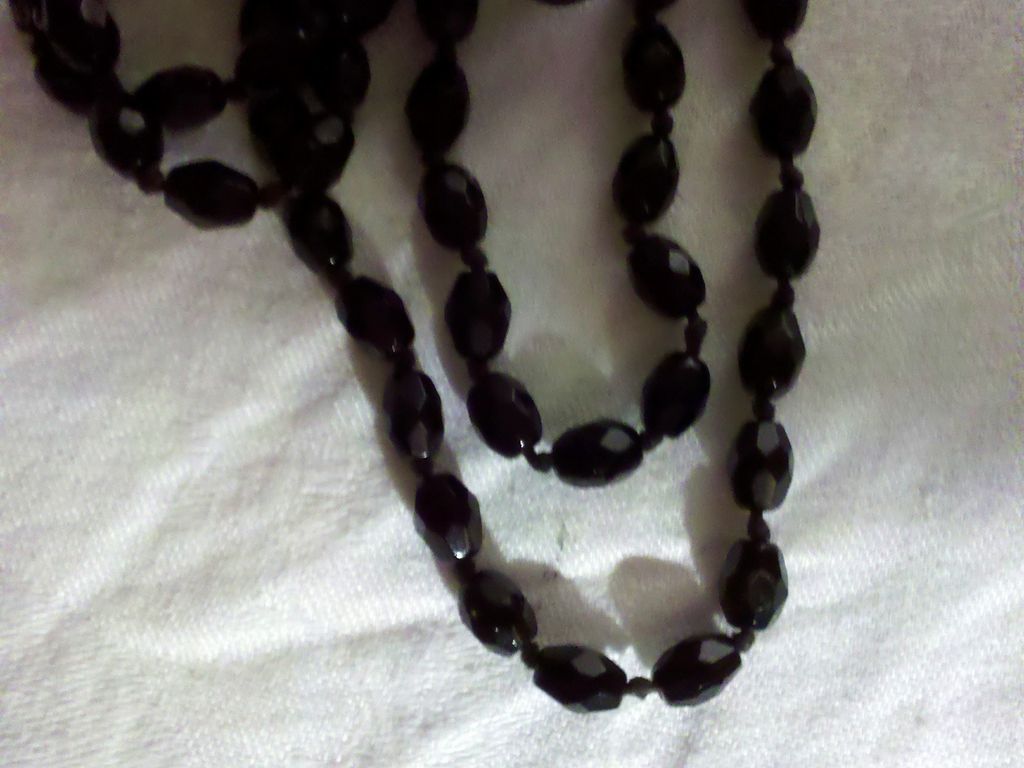 Item ID: Jet Black Avon Necklace In Shop's Backroom Item ID: Jet Black Avon Necklace In Shop's Backroom