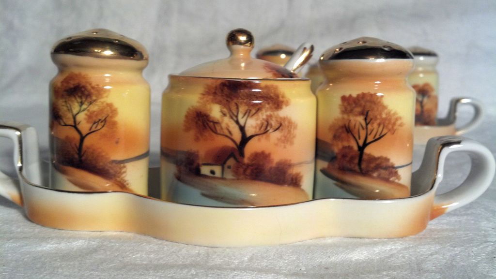 Item ID: Noritake Condiment Set In Shop's Backroom Item ID: Noritake Condiment Set In Shop's Backroom