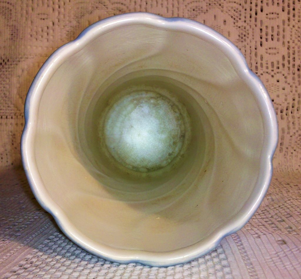 Red Wing Pottery 733 12" Blue Vase Red Wing Pottery 733 12" Blue Vase