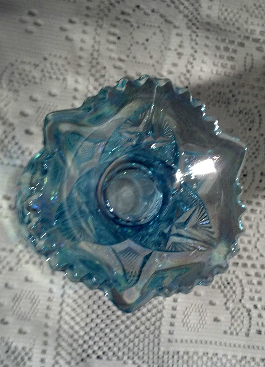 Item ID: Smith Ohio Star Blue Vase In Shop's Backroom Item ID: Smith Ohio Star Blue Vase In Shop's Backroom