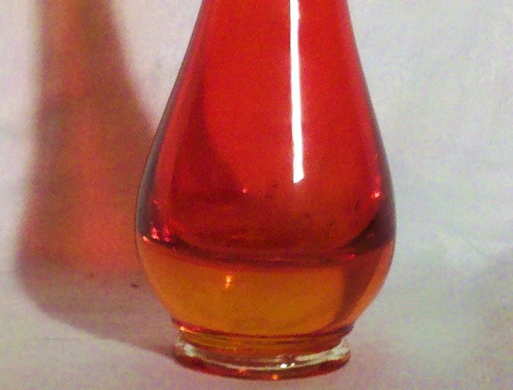 Viking Glass Amberina 12" Vase in Perfect Condition Viking Glass Amberina 12" Vase in Perfect Condition
