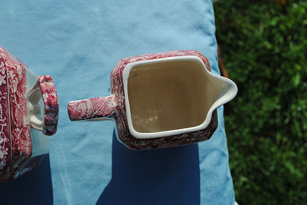 Mason's Ironstone China Tea Set.....Pre 1940 "Vista" Mason's Ironstone China Tea Set.....Pre 1940 "Vista"