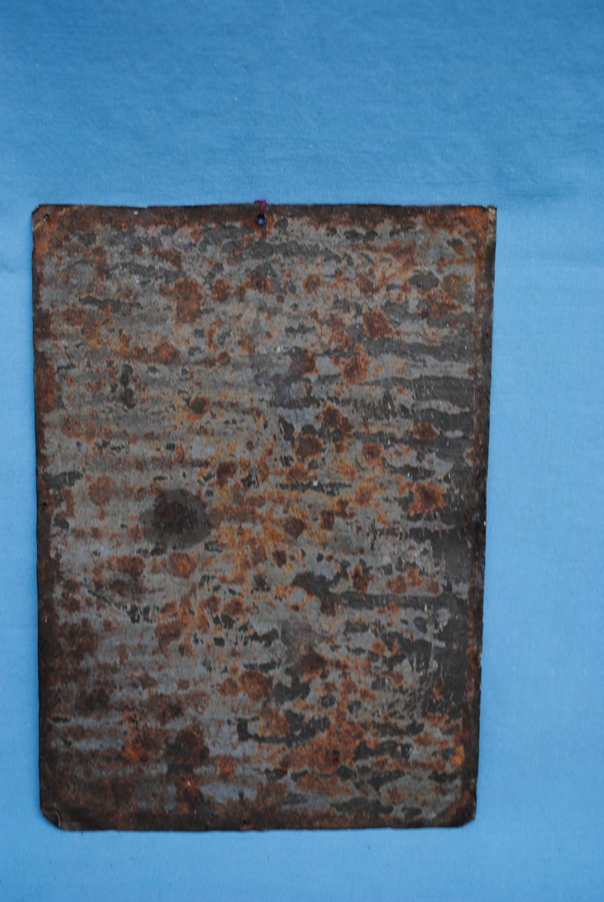 19th c. Mexican Retablo...Madonna And Child....Paint Losses 19th c. Mexican Retablo...Madonna And Child....Paint Losses