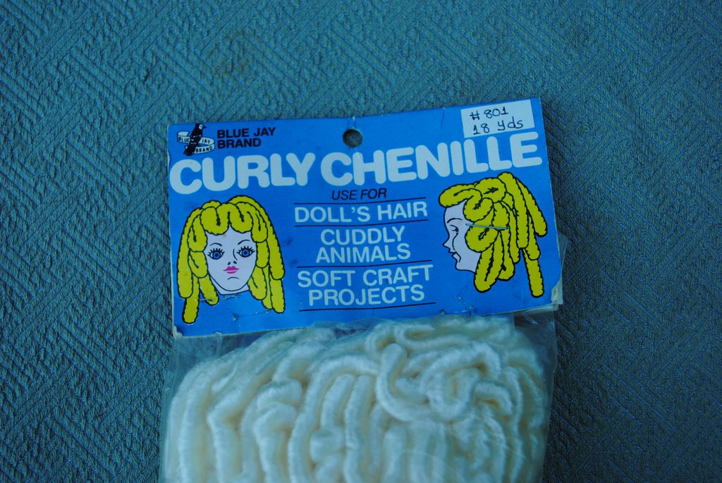 18 Yards Vintage Chenille Curls.....Halloween Is Coming.....Craft Projects 18 Yards Vintage Chenille Curls.....Halloween Is Coming.....Craft Projects