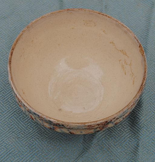 Red Wing Pottery Spongeware Bowl...Pretty Blue and Brown Red Wing Pottery Spongeware Bowl...Pretty Blue and Brown