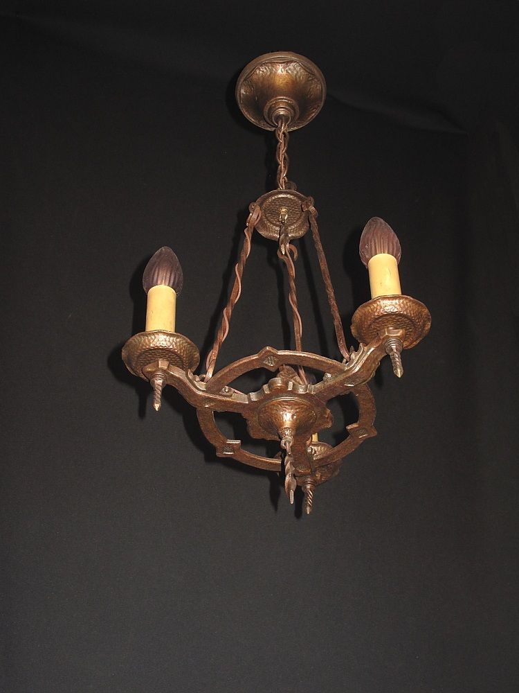 Vintage Craftsman Chandelier Vintage Craftsman Chandelier