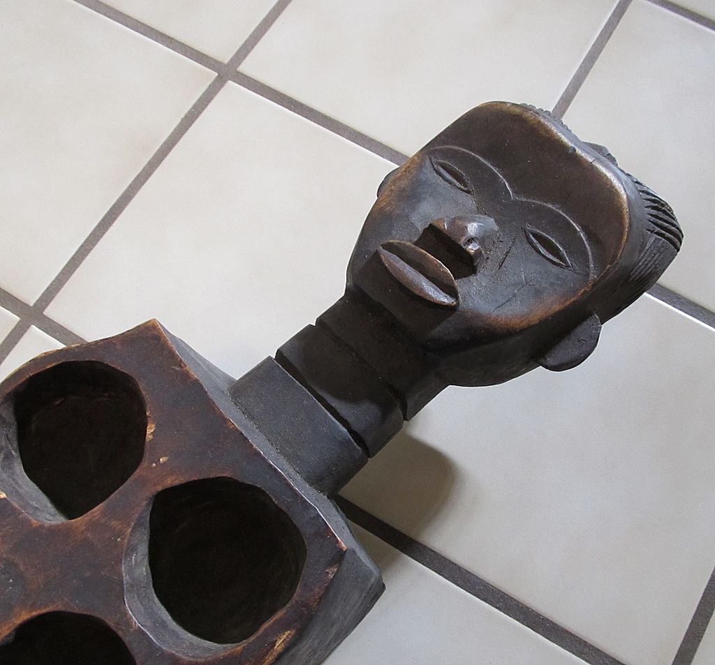 African Awale Dan Gameboard Cote D' Ivoire African Awale Dan Gameboard Cote D' Ivoire