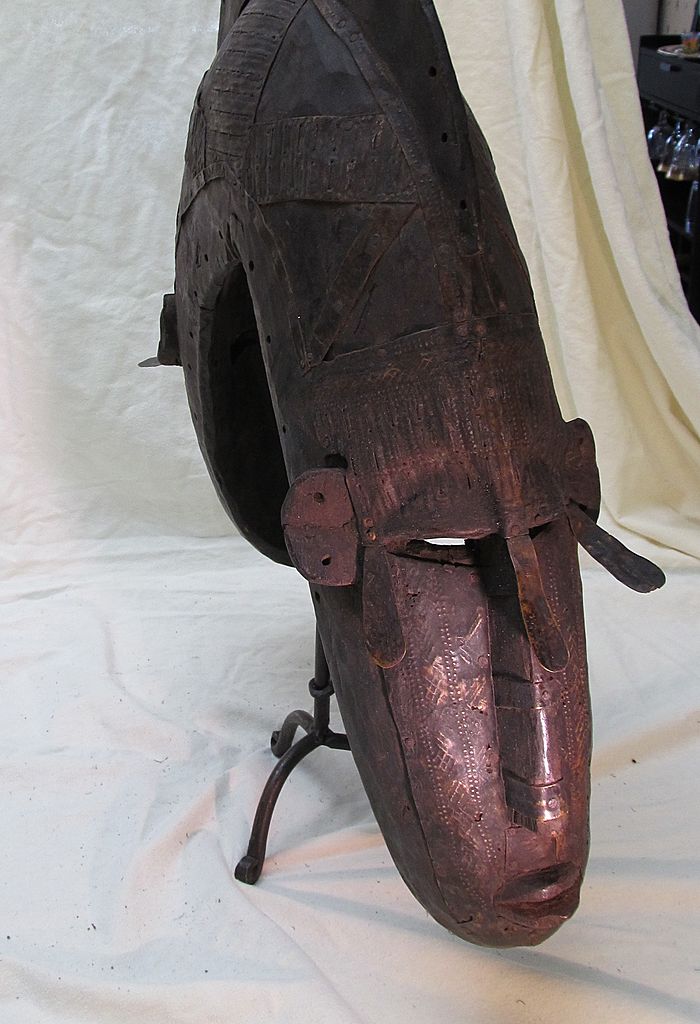 African Marka-Bambara--Burkina Faso- Mask African Marka-Bambara--Burkina Faso- Mask