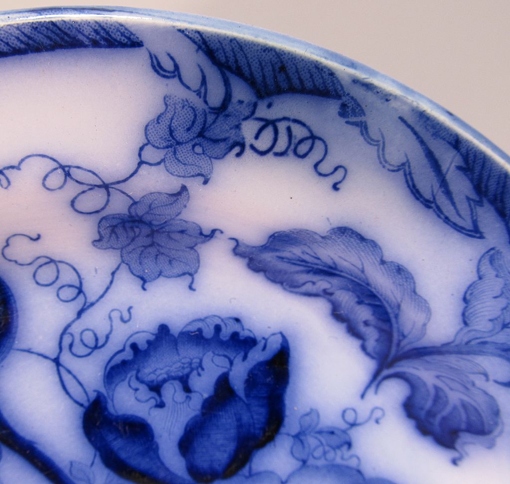Wedgwood Flo-Blue Plate Wedgwood Flo-Blue Plate
