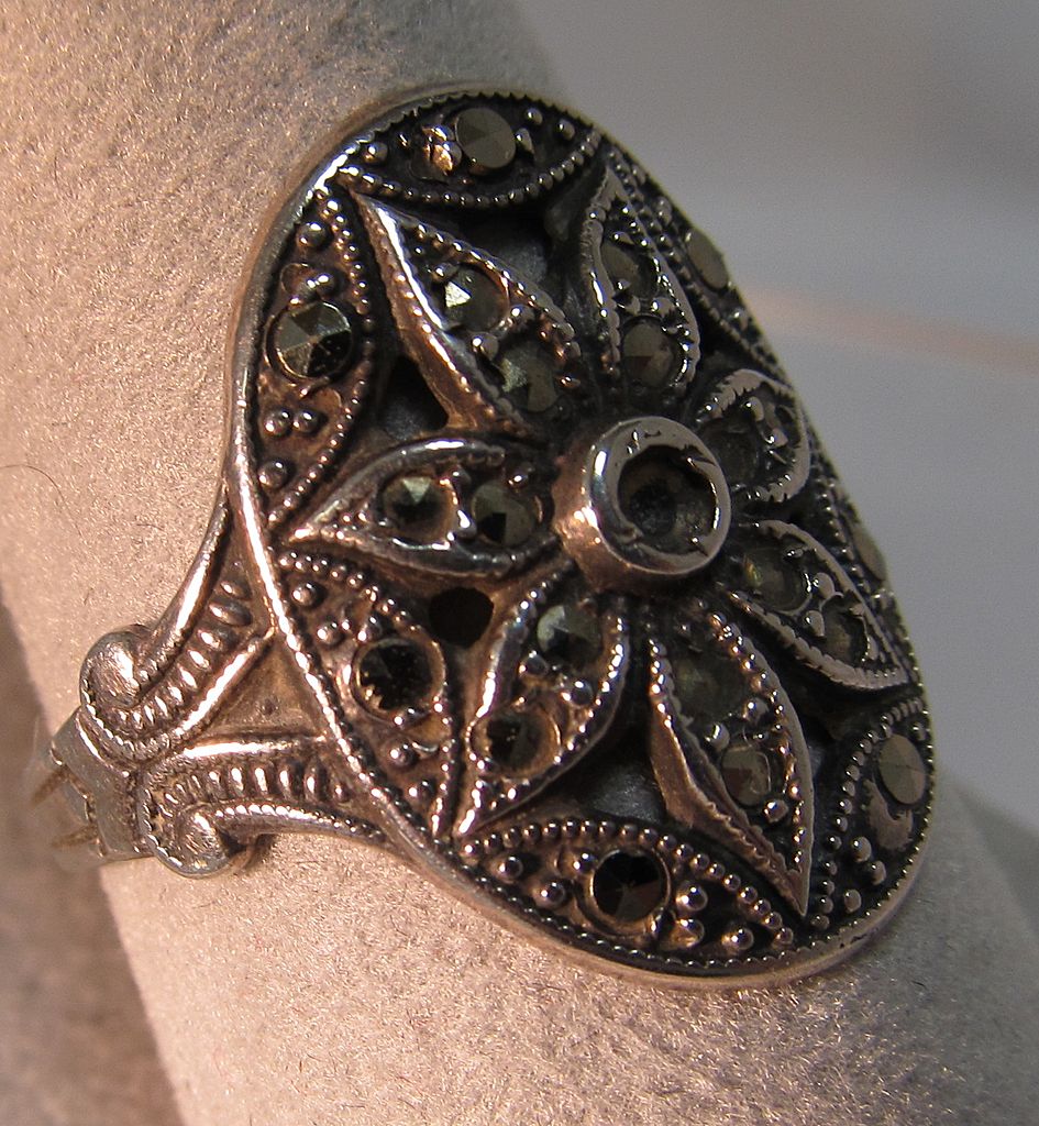 Sterling Marcasite Ring