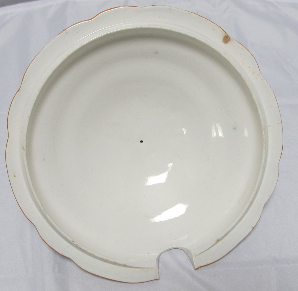 Antique Soup Tureen Lid English Antique Soup Tureen Lid English