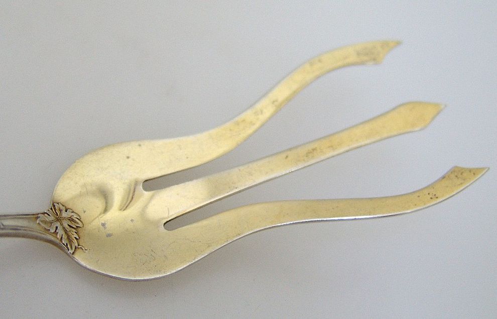 Verona Lettuce Fork Towle Blackinton 1905 Sterling Silver Verona Lettuce Fork Towle Blackinton 1905 Sterling Silver
