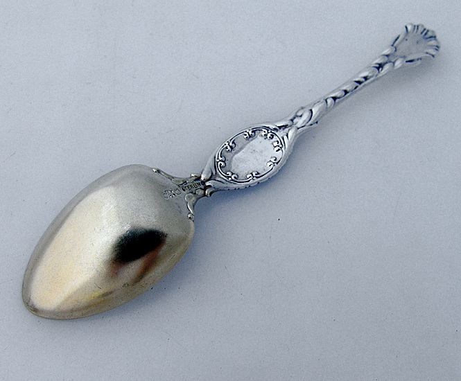 Sterling Silver Cupid 6 Demitasse Spoons Whiting 1890 Sterling Silver Cupid 6 Demitasse Spoons Whiting 1890