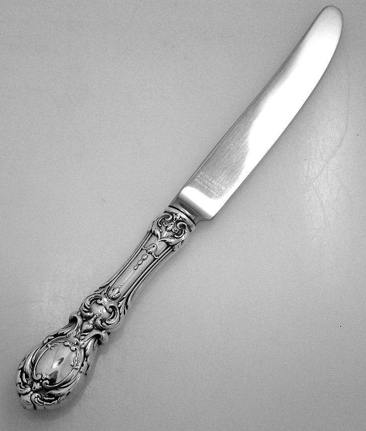 Francis I Sterling Silver Regular Knife New French Reed & Barton Francis I Sterling Silver Regular Knife New French Reed & Barton