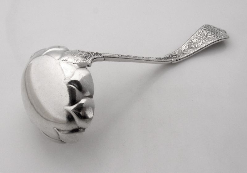 Persian Gravy Ladle Tiffany Mono S Sterling SIlver Persian Gravy Ladle Tiffany Mono S Sterling SIlver