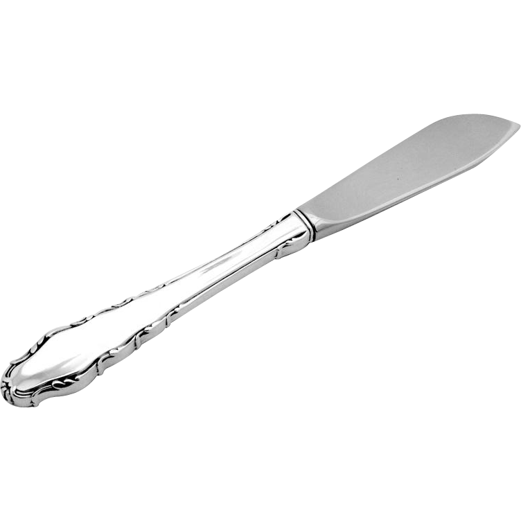 English Provincial Master Butter Knife Sterling Silver Reed and Barton