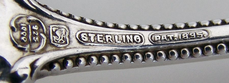 Old Colonial Preserve Spoon Towle Sterling Silver 1895 No Monograms Old Colonial Preserve Spoon Towle Sterling Silver 1895 No Monograms
