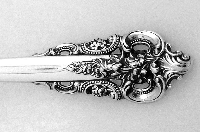 Grande Baroque Teaspoon Wallace Sterling Silver 1941 Grande Baroque Teaspoon Wallace Sterling Silver 1941