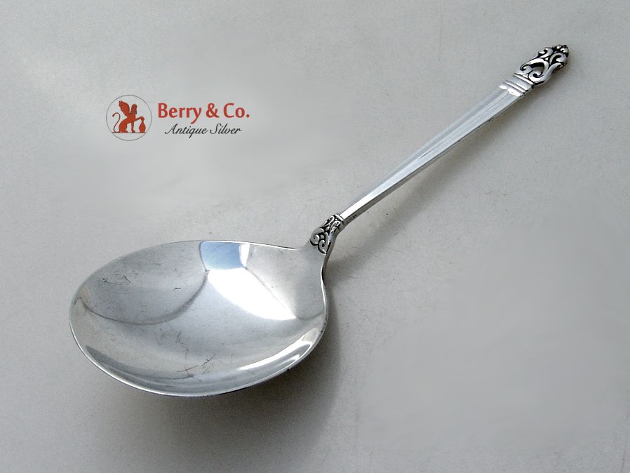 Bon Bon Spoon Royal Danish International 1939 Sterling Silver No Monograms Bon Bon Spoon Royal Danish International 1939 Sterling Silver No Monograms