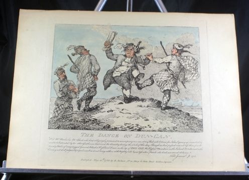 ROWLANDSON'S CARICATURE Etchings Illustrating Boswell'sTour To The Hebrides ROWLANDSON'S CARICATURE Etchings Illustrating Boswell'sTour To The Hebrides