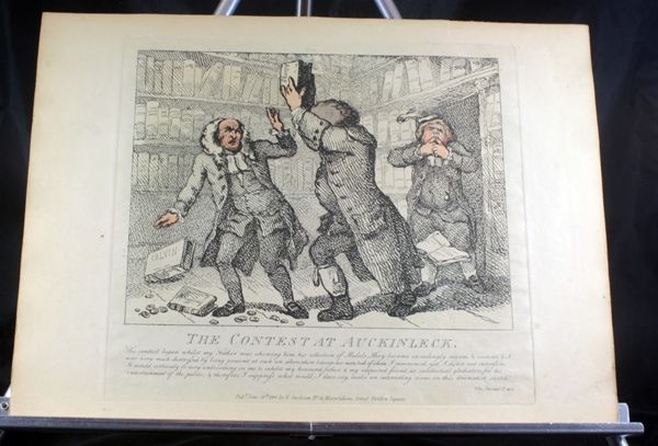 ROWLANDSON'S CARICATURE Etchings Illustrating Boswell'sTour To The Hebrides ROWLANDSON'S CARICATURE Etchings Illustrating Boswell'sTour To The Hebrides