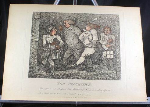 ROWLANDSON'S CARICATURE Etchings Illustrating Boswell'sTour To The Hebrides ROWLANDSON'S CARICATURE Etchings Illustrating Boswell'sTour To The Hebrides