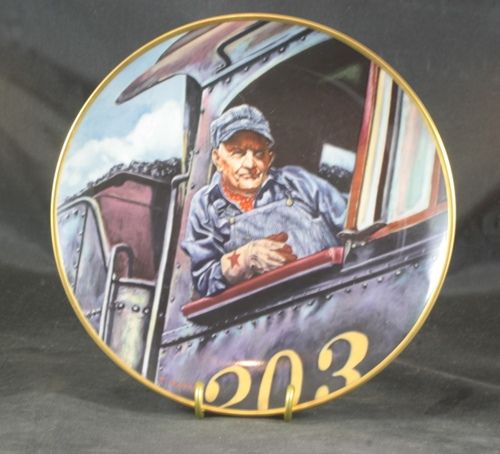The Engineer a Collectors Plate by Ted Xaras The Engineer a Collectors Plate by Ted Xaras