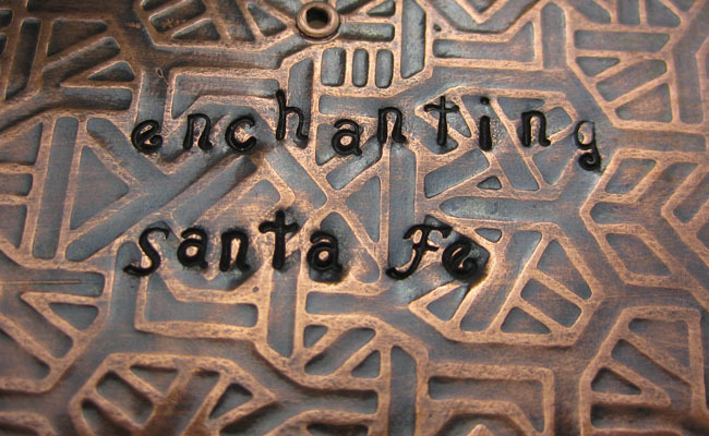Copper Mixed Media Santa Fe Necklace Copper Mixed Media Santa Fe Necklace