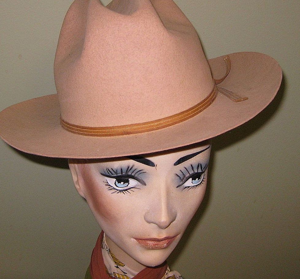 Vintage Stetson Open Road Hat - Ride 'em Cowgirl! Vintage Stetson Open Road Hat - Ride 'em Cowgirl!