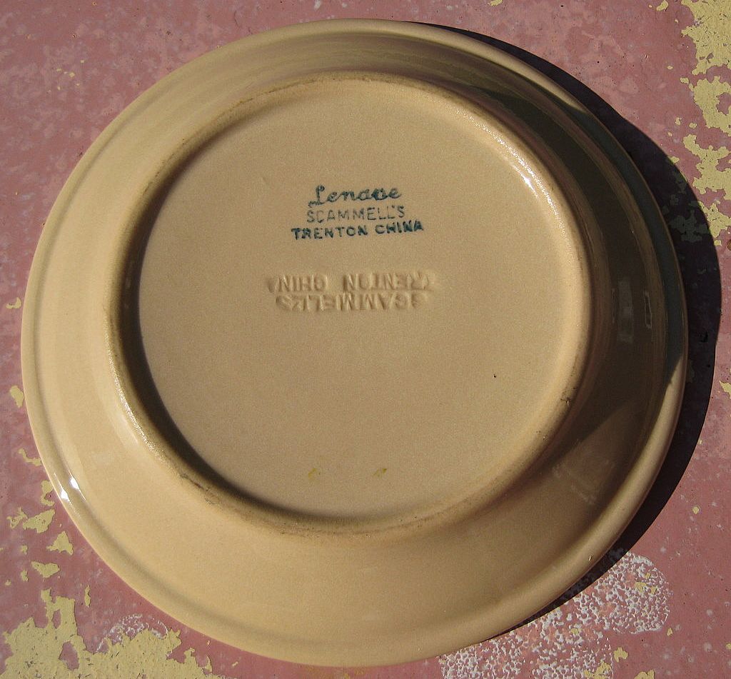 Vintage RCA Restaurant China, Saucer, Scammell Vintage RCA Restaurant China, Saucer, Scammell