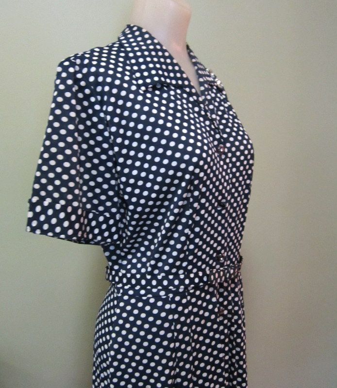 40's Swing Dance Dress, Polka Dot Jitterbug & Jive 40's Swing Dance Dress, Polka Dot Jitterbug & Jive