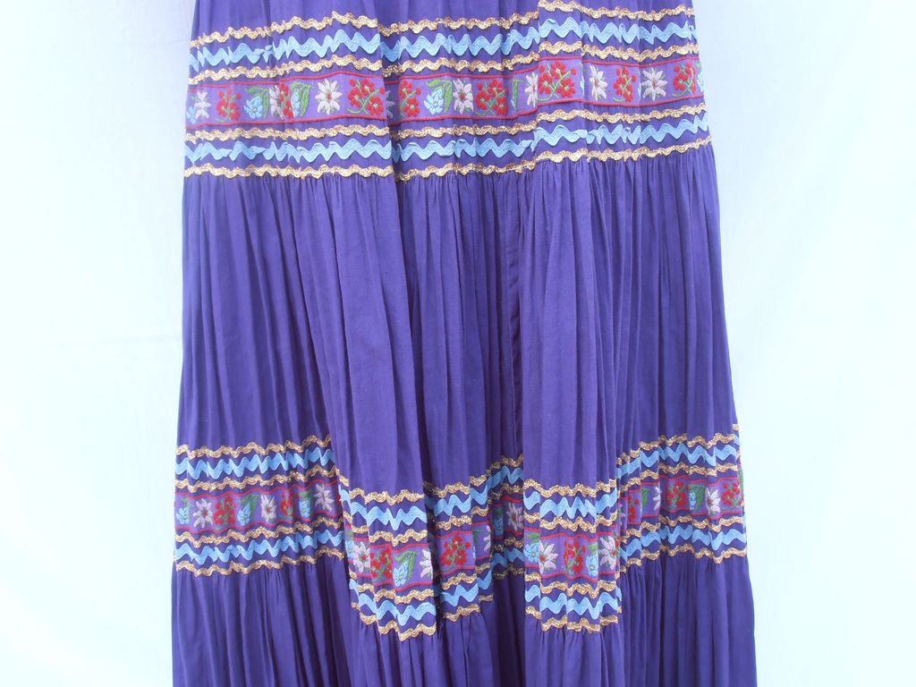 Vintage Southwestern Rockabilly Indian Fiesta Party 1950's Skirt Blouse Vintage Southwestern Rockabilly Indian Fiesta Party 1950's Skirt Blouse