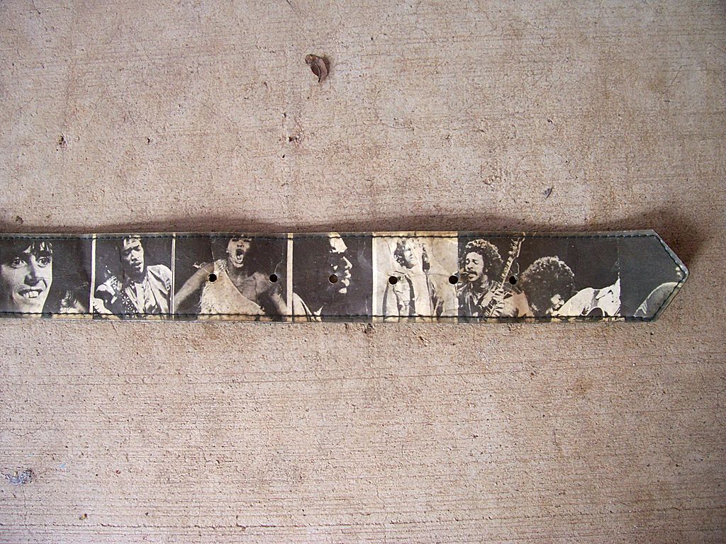 Vintage Boho Rock & Roll Hippie musician belt lucite buckle. Vintage Boho Rock & Roll Hippie musician belt lucite buckle.