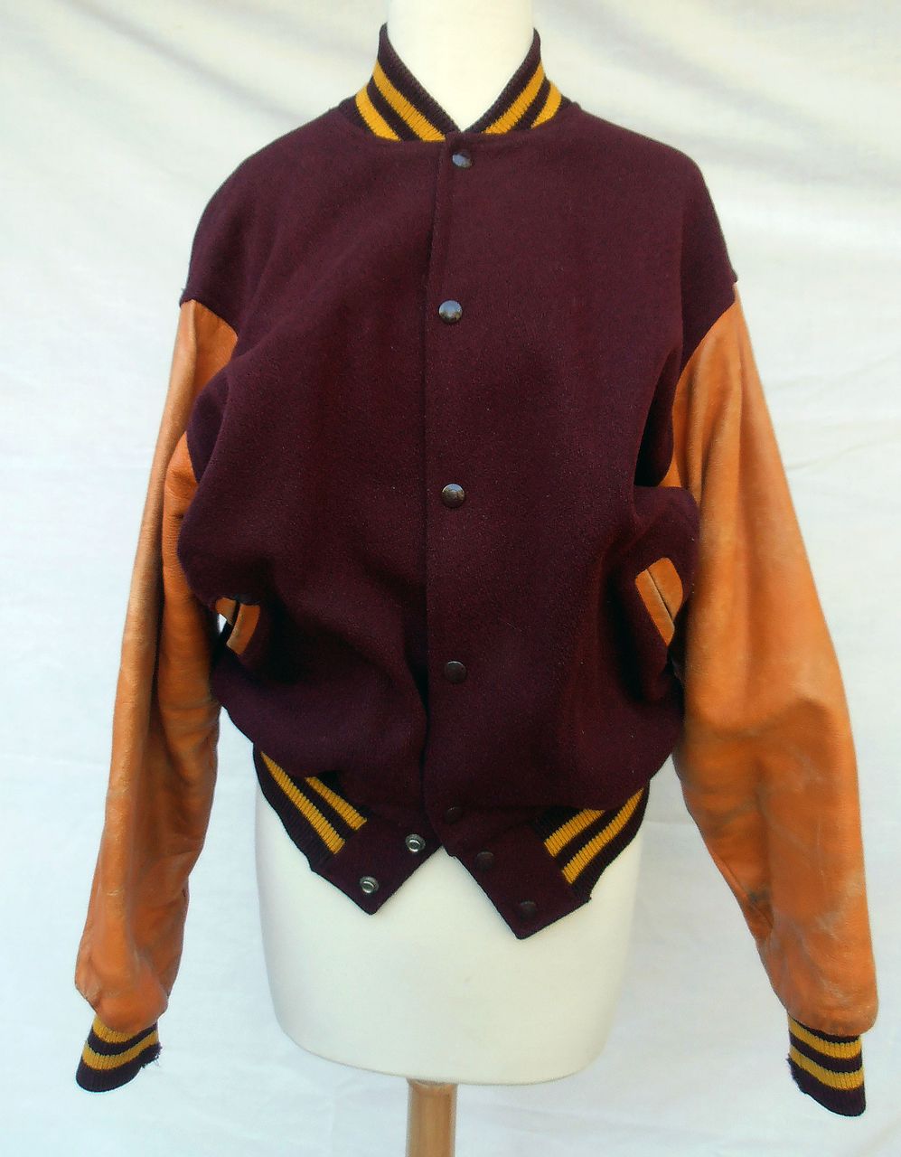 vintage letterman jacket