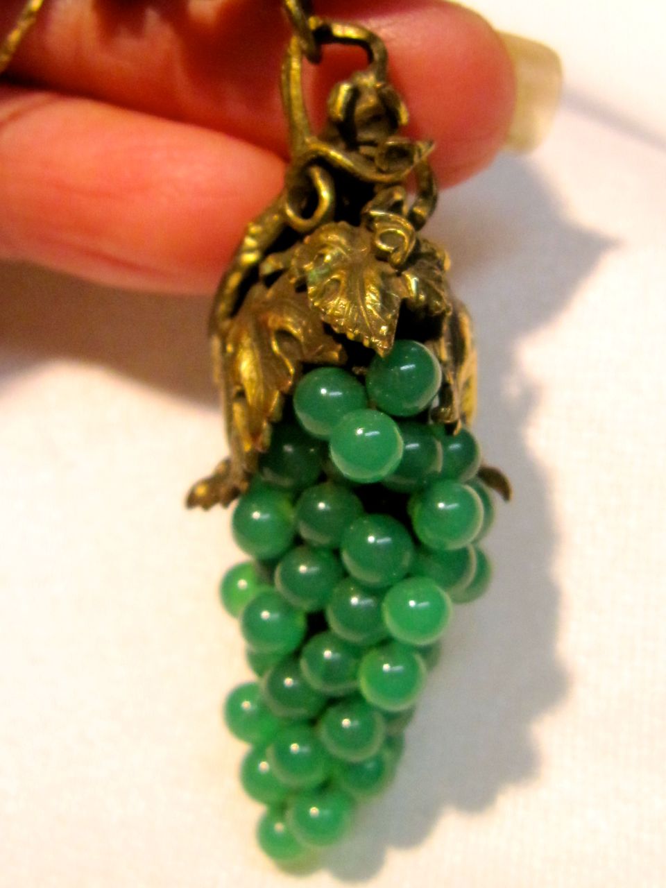 Antique Green Cluster of Grapes Antique Green Cluster of Grapes
