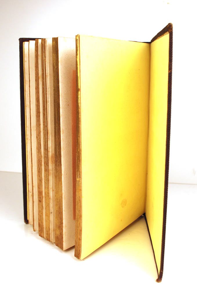 Antique French Romantic Binding, "Itineraire Paris a Jerusalem" circa 1864 Antique French Romantic Binding, "Itineraire Paris a Jerusalem" circa 1864