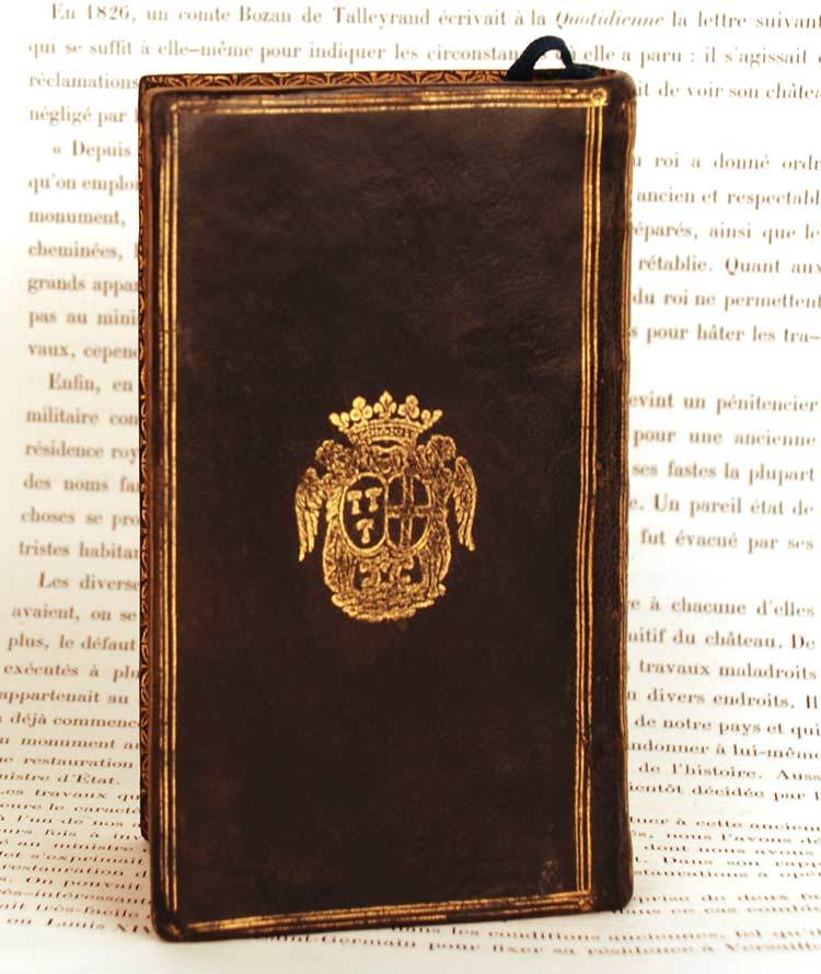 Antique Eighteenth Century French Armorial Binding, "Introduction a la Vie Devote" circa 1729 Antique Eighteenth Century French Armorial Binding, "Introduction a la Vie Devote" circa 1729