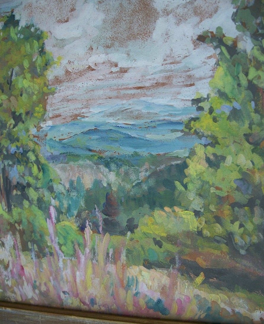 Florence White Williams Haystack Range in Vermont Florence White Williams Haystack Range in Vermont