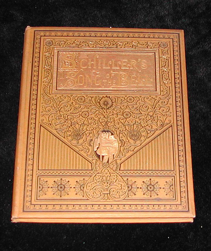 1883 Book Schiller's Song Bell Poets Tennyson Milton 1883 Book Schiller's Song Bell Poets Tennyson Milton