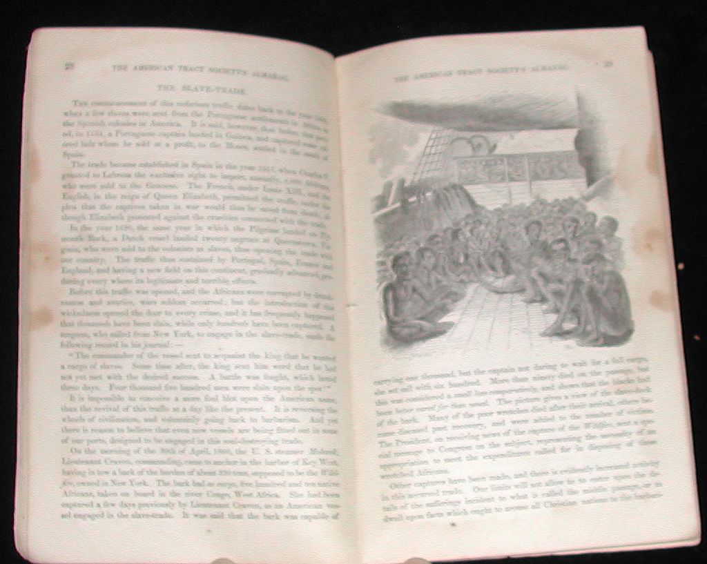 1861 Anti-slavery American Tract Society Almanac 1861 Anti-slavery American Tract Society Almanac