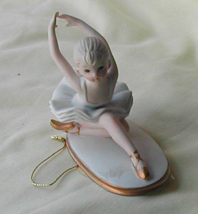 Vintage Lefton Ballerina Figurine Christopher Collection Vintage Lefton Ballerina Figurine Christopher Collection