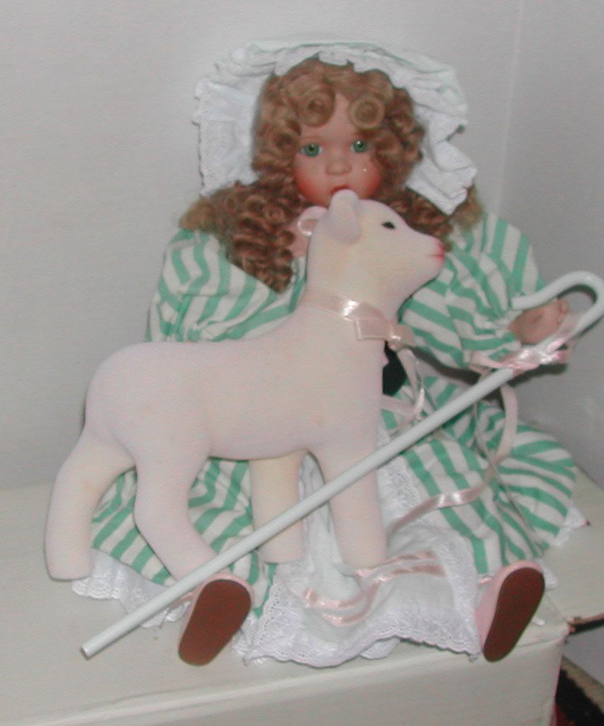 Little Bo Peep & Sheep Ashton Drake Doll Little Bo Peep & Sheep Ashton Drake Doll