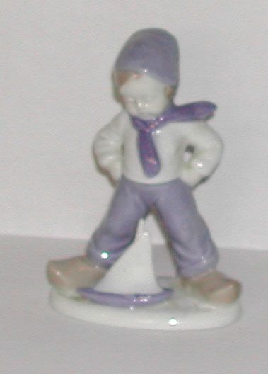 Porcelain Kobenhavn Dutch Boy Figurine Copenhagen Porcelain Kobenhavn Dutch Boy Figurine Copenhagen