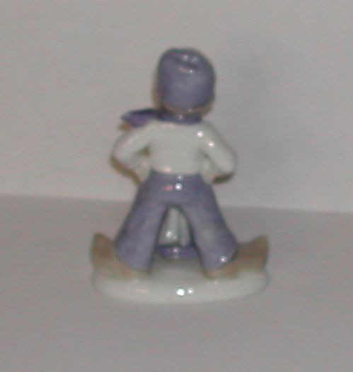 Porcelain Kobenhavn Dutch Boy Figurine Copenhagen Porcelain Kobenhavn Dutch Boy Figurine Copenhagen