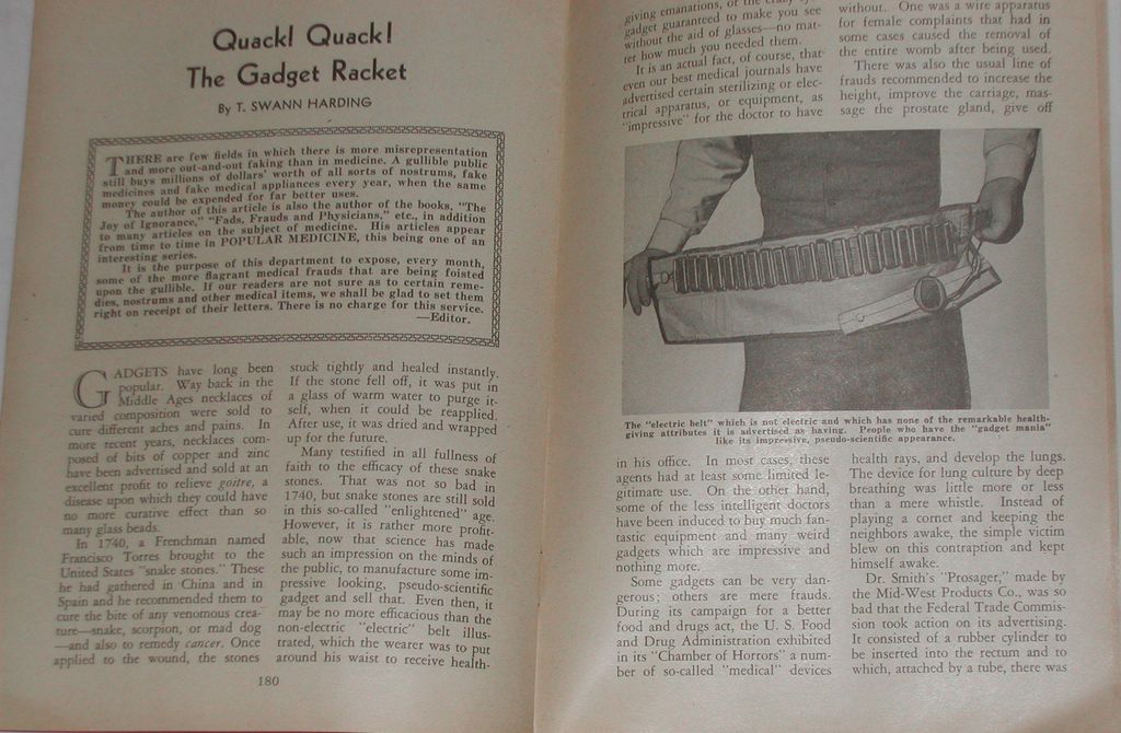 Vintage 1935 Popular Medicine Booklet Quackery Can the Frozen Live Etc Vintage 1935 Popular Medicine Booklet Quackery Can the Frozen Live Etc
