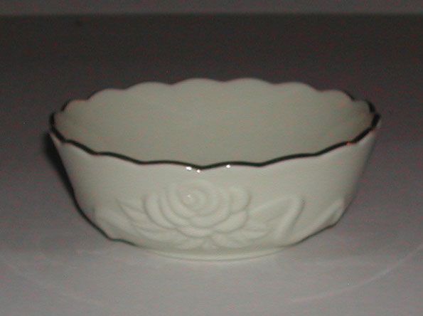 Lenox Rose China Bowl 24K Gold Trim Lenox Rose China Bowl 24K Gold Trim