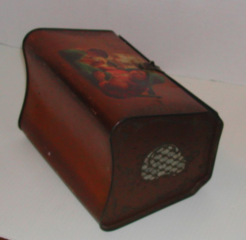 Vintage c. 1920 British Tea Caddy Advertising Tin Vintage c. 1920 British Tea Caddy Advertising Tin