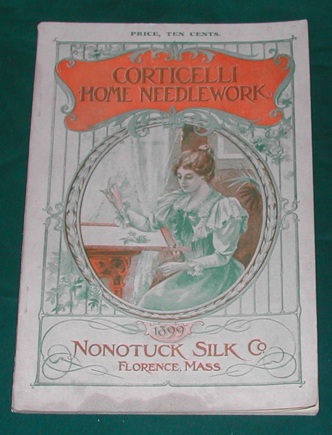 Antique1899 Corticelli Home Needlework Book Lovely old patterns Antique1899 Corticelli Home Needlework Book Lovely old patterns