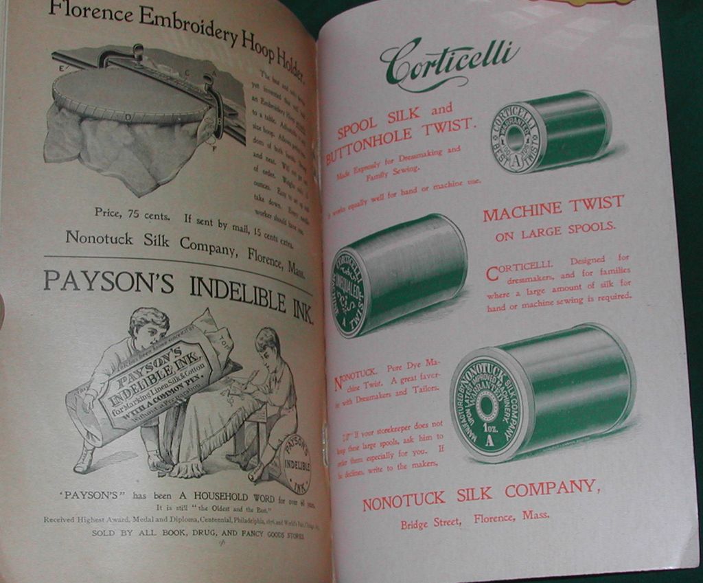 Antique1899 Corticelli Home Needlework Book Lovely old patterns Antique1899 Corticelli Home Needlework Book Lovely old patterns